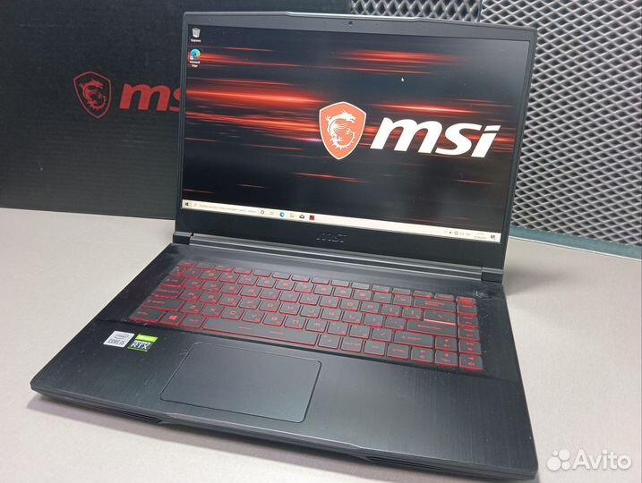 Msi gf65 thin/i5/16GB/512GB SSD