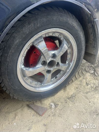 Литые диски r14 на ваз с зимней резиной