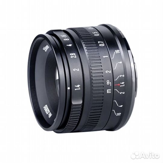 Объектив 7artisans 35mm F1.4 APS-C Sony EMount чер