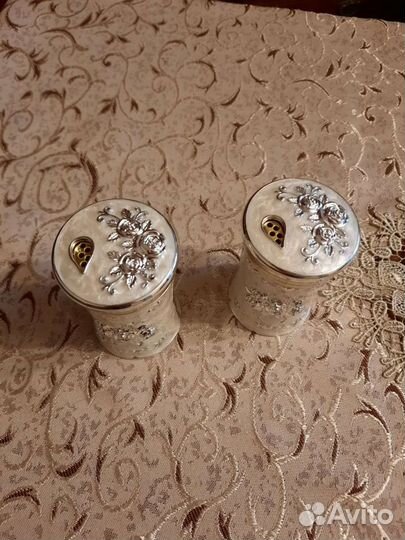 Солонка серебристый