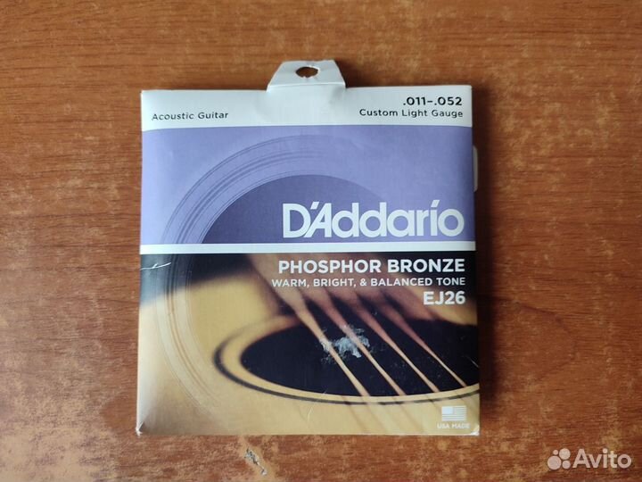 DAddario EJ26 phosphor bronze
