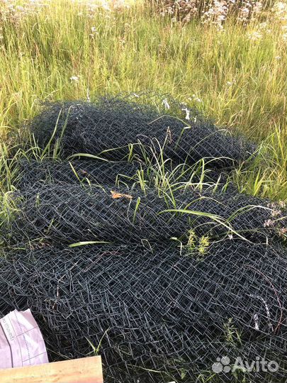 Забор сетка рабица