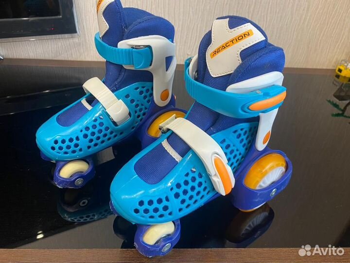 Роликовые коньки детские раздвижные 29-33