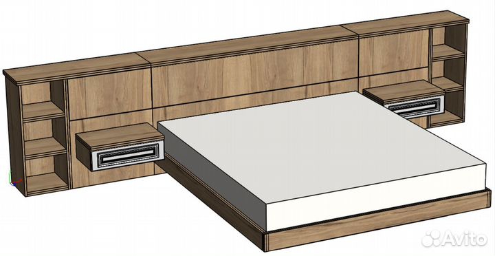 Проектирование корпусной мебели в Базис Мебельщик