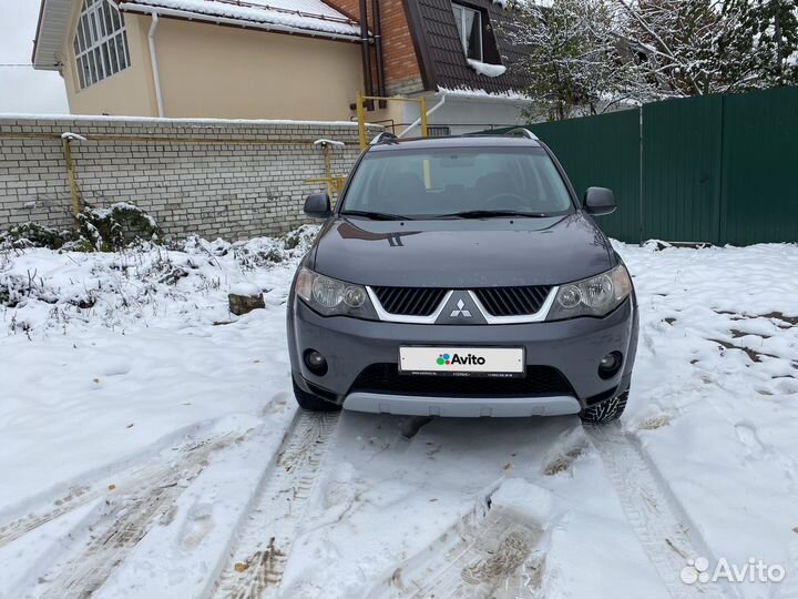 Mitsubishi Outlander 2.4 CVT, 2008, 142 000 км