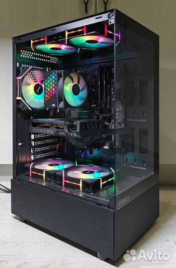 Игровой компьютер rtx 4060 / ryzen 5600 / b550