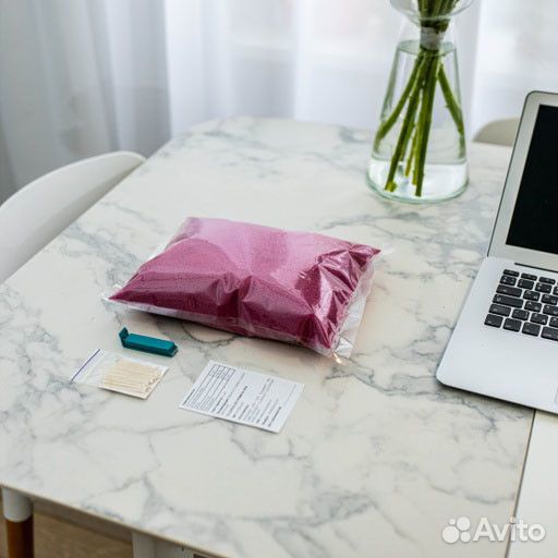 300 гр. Свечи насыпные Органика (фитиль, малиновый