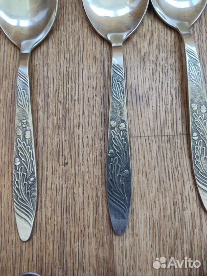 Набор столовых приборов СССР Дубок
