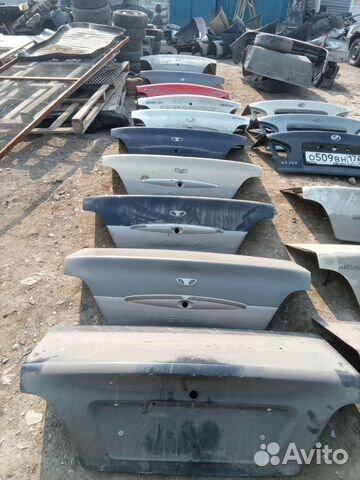 Крышка багажника nexia разные