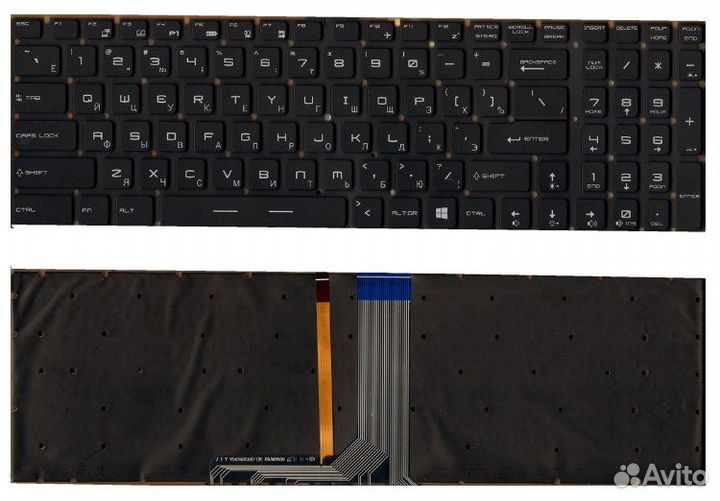 Клавиатура для ноутбука MSI GS60, GS70, GP62, GL72