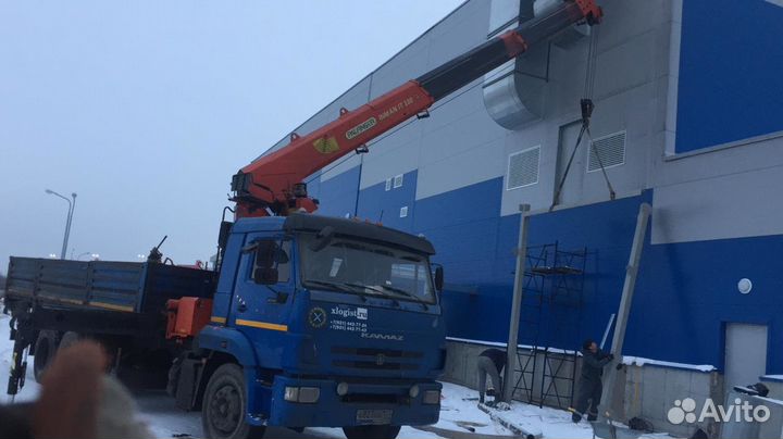Услуги манипулятора камаз