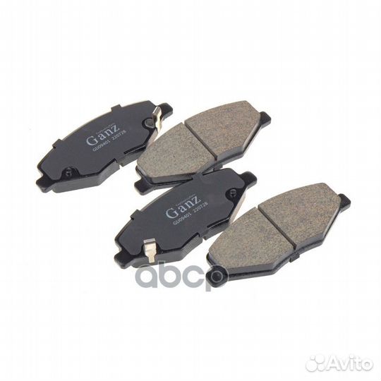 Колодки передние chery amulet 1.6 06- (Автотор)