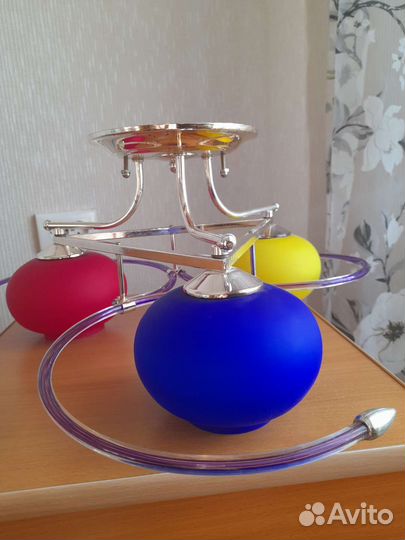 Люстра потолочная бу