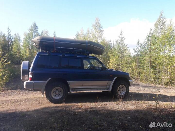 Экспедиционный багажник на крышу Митцубиси Паджеро