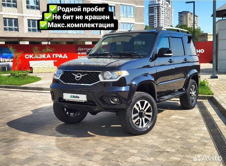 УАЗ Patriot 2.7 МТ, 2017, 54 000 км