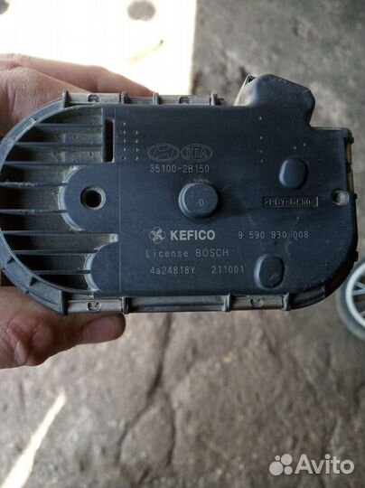 Дроссельная заслонка Киа Рио 3 1.6 бензин