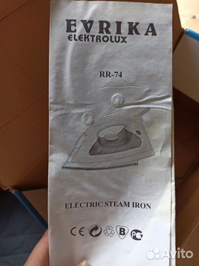 Утюг electrolux
