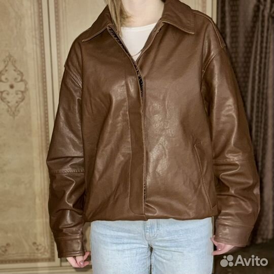 Кожаная куртка lime