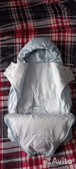 Конверт на выписку для мальчика зимний