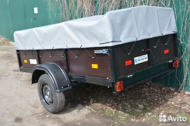 Прицеп 2,5Х1,3 с тентом 300мм в Саратове