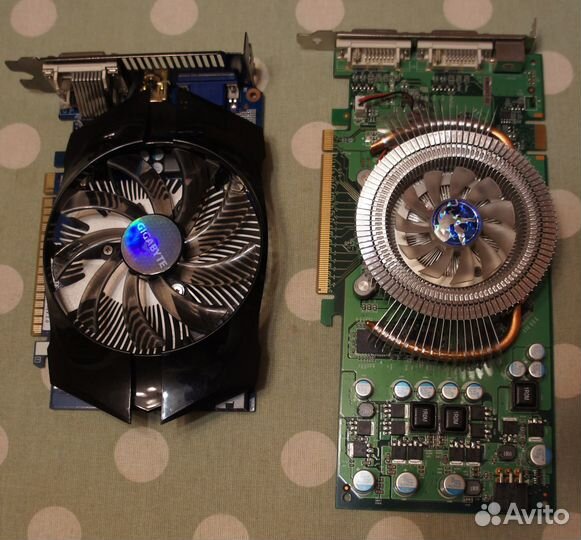 Видеокарты geforce 9600GT и GeForce GT 740