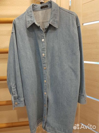 Джинсовка женская оверсайз