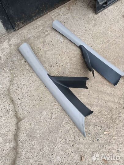 Обшивка передней стойки салона Opel Corsa D