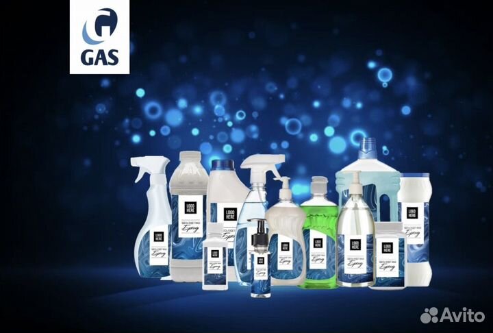 Моющее средство для сантехники GAS Top, 5 л