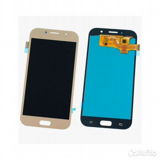Дисплей Samsung Galaxy A7 (2017) (золото) (oled)