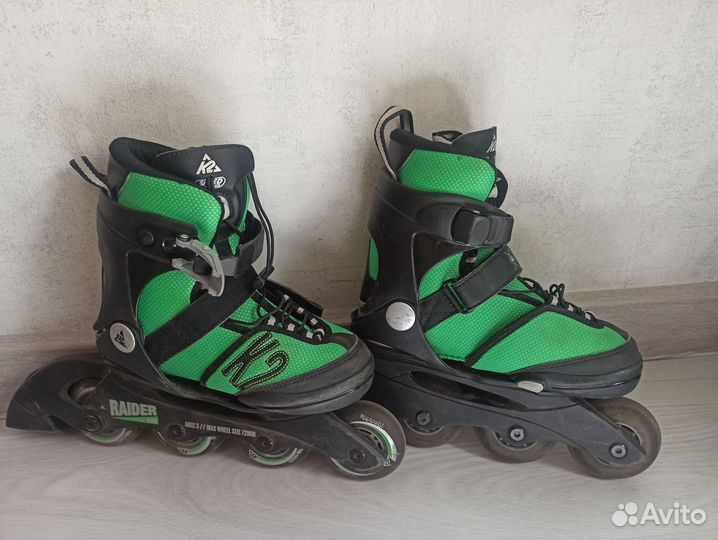 Ролики детские фирмы К2, размер 29-34