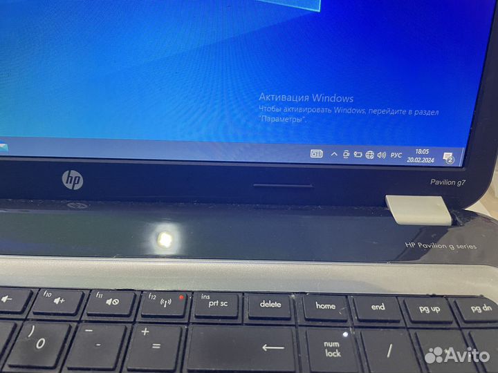 Ноутбук HP pavilion g7