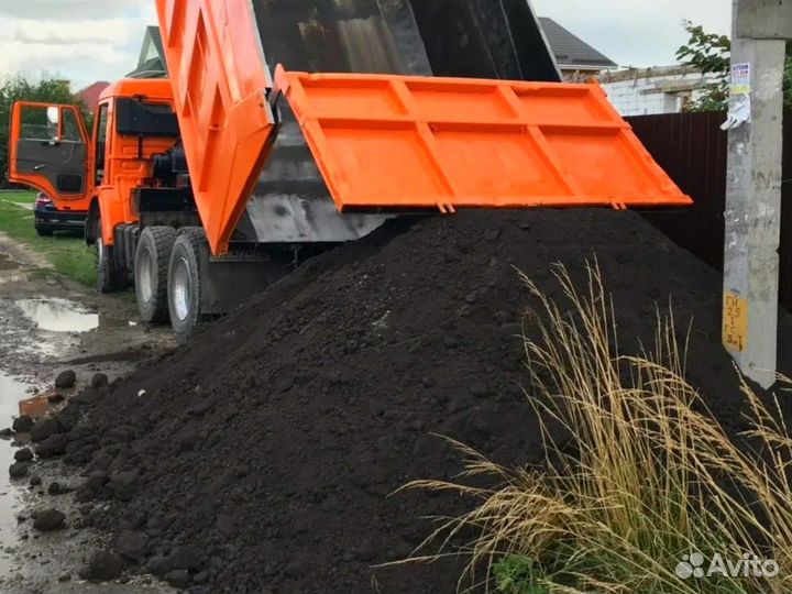 Торф Чернозём Земля плодородная Грунт