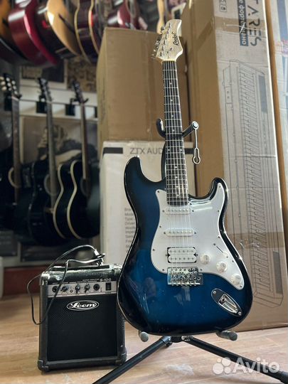 Электрогитара с комбиком