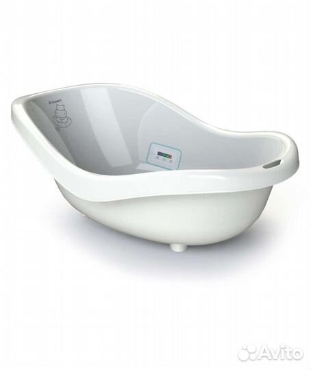 Детская ванночка для купания olsson с термометром