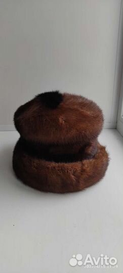 Шапка норковая женская