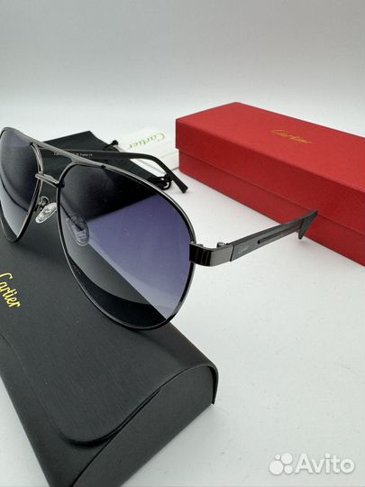 Солнцезащитные очки мужские cartier