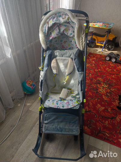 Сани коляска детские