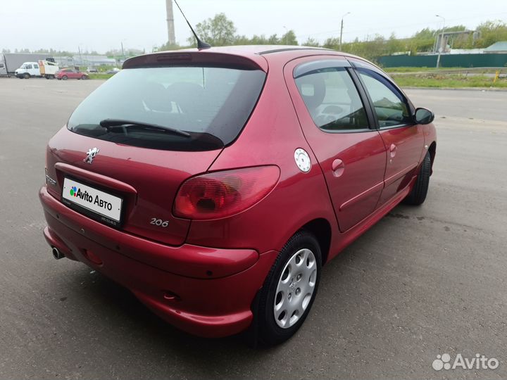 Peugeot 206 1.4 AT, 2008, 21 000 км