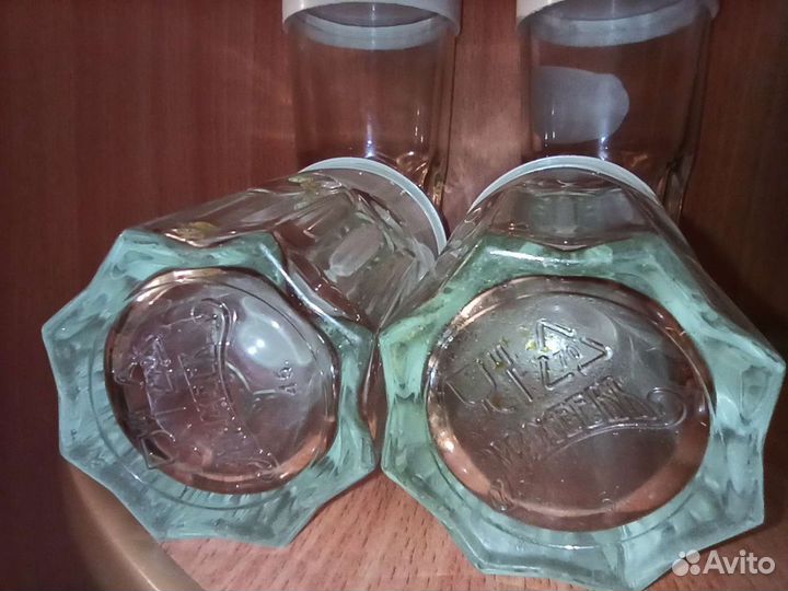 Стаканы высокие 15 см с крышками