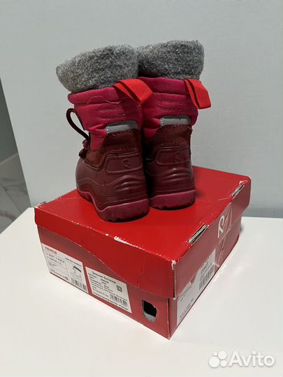 Зимние ботинки reima