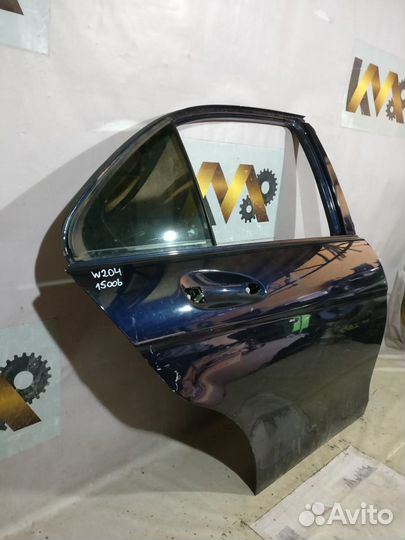 Мерседес W204 2007- Дверь правая задняя 15006