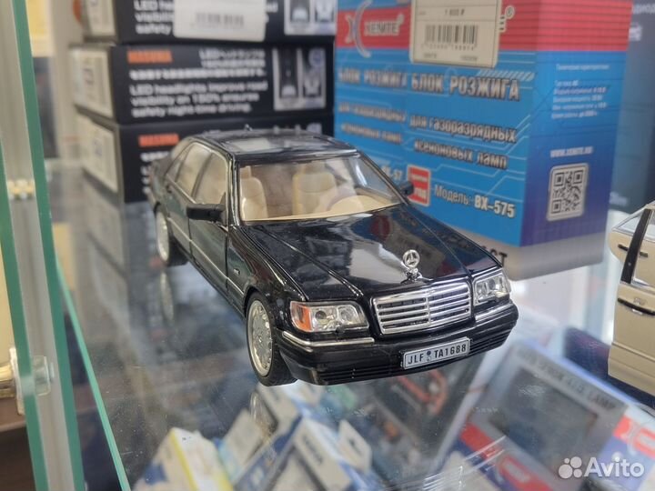 Коллекционная модель Mercedes s-class w140 1:24