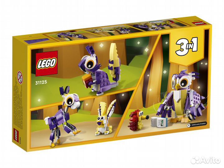 Lego Creator 31125 Удивительные лесные обитатели