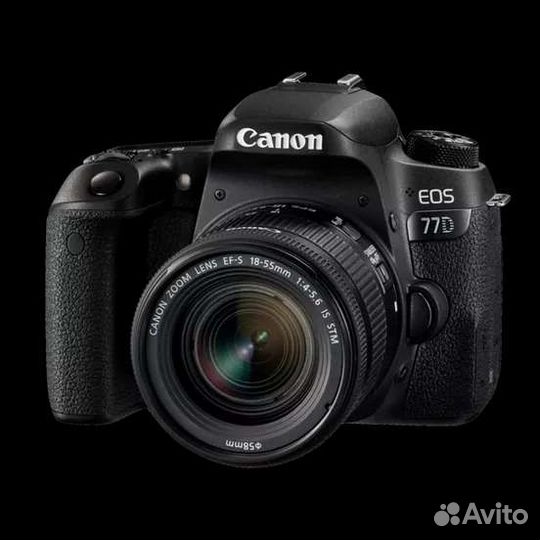 Canon EOS 77D Kit EF-S 18-55mm f/4-5.6 IS STM