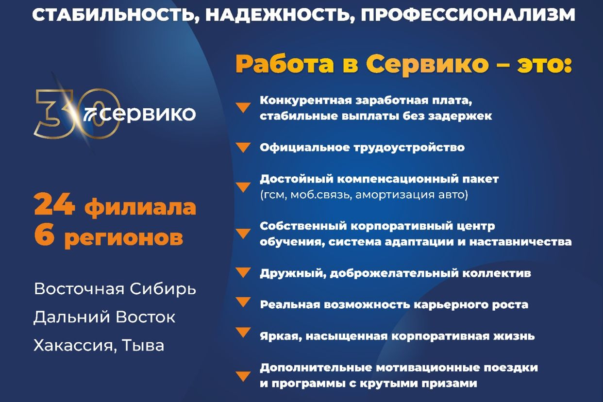 Работа в Сервико ООО — вакансии и отзывы о работадателе Сервико ООО на Авито