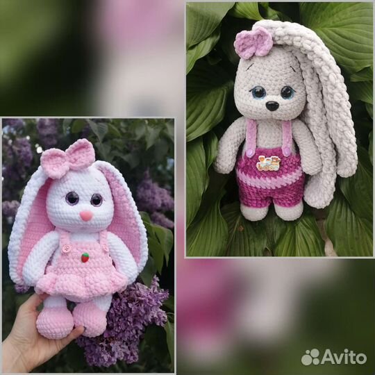 Зайка ручной работы