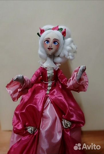 Текстильная кукла Мария-Антуанетта