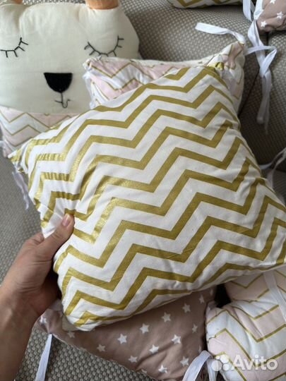 Бортики в кроватку