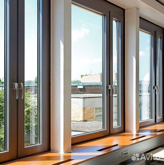 Алюминиевые окна с гарантией