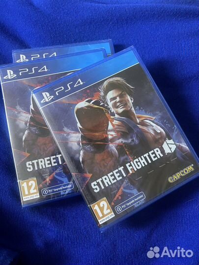 Street fighter 6 ps4 ps5 новые диски